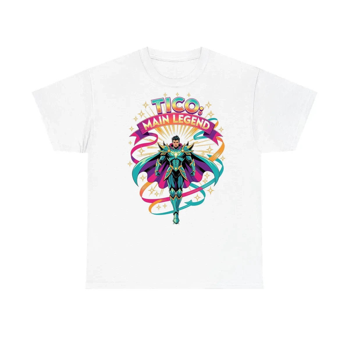 Custom Kids T-Shirt Colorful Design with Fabric Markers