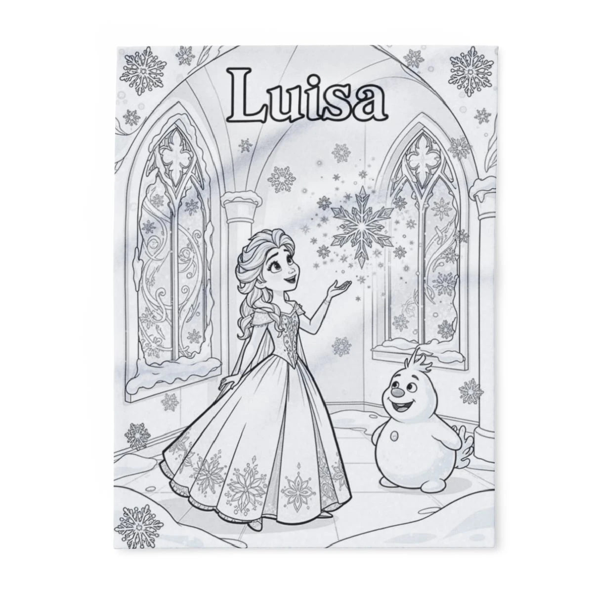 Custom Fleece Blanket with Your Design