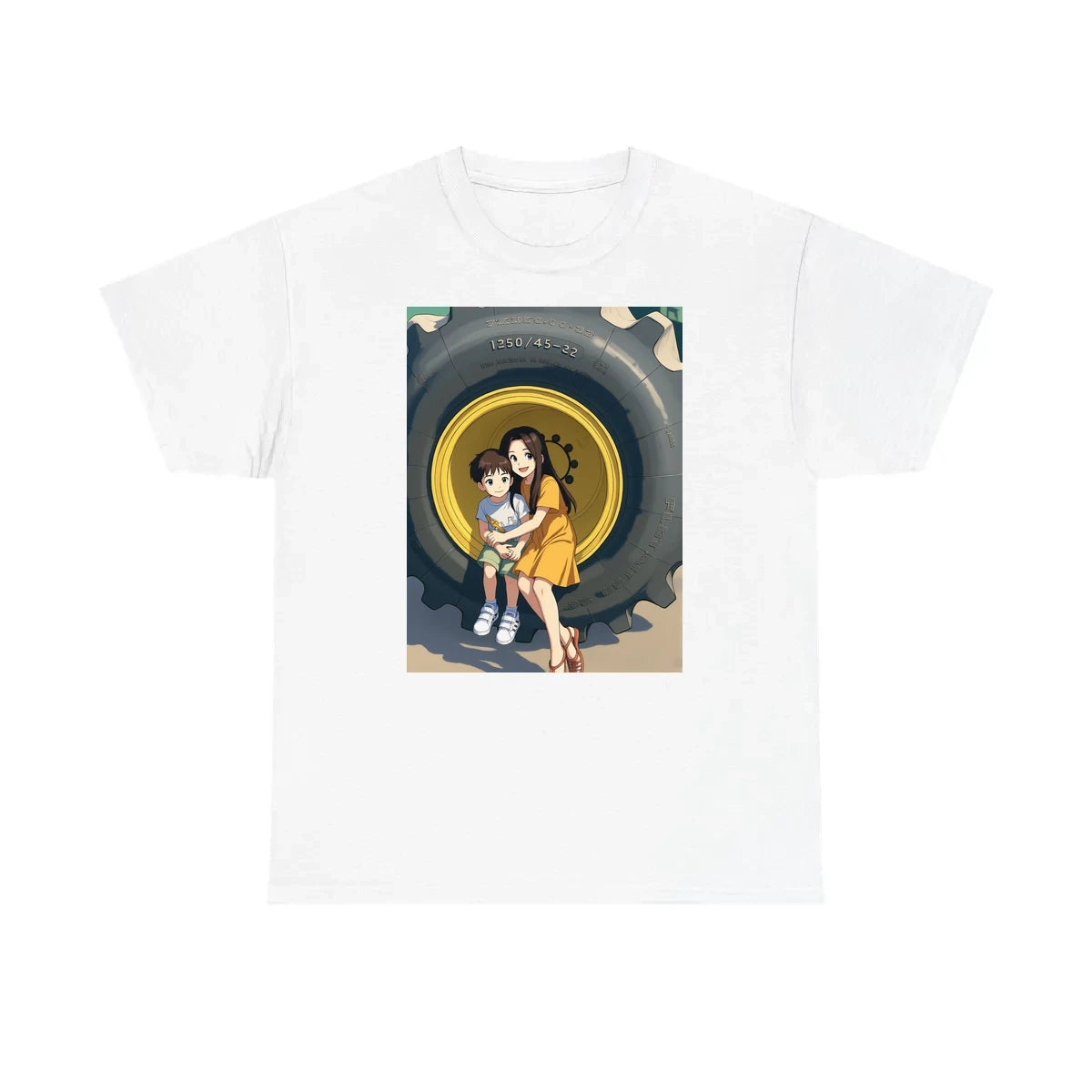 Custom Unisex T-Shirt with Your Design Ghibli-Style