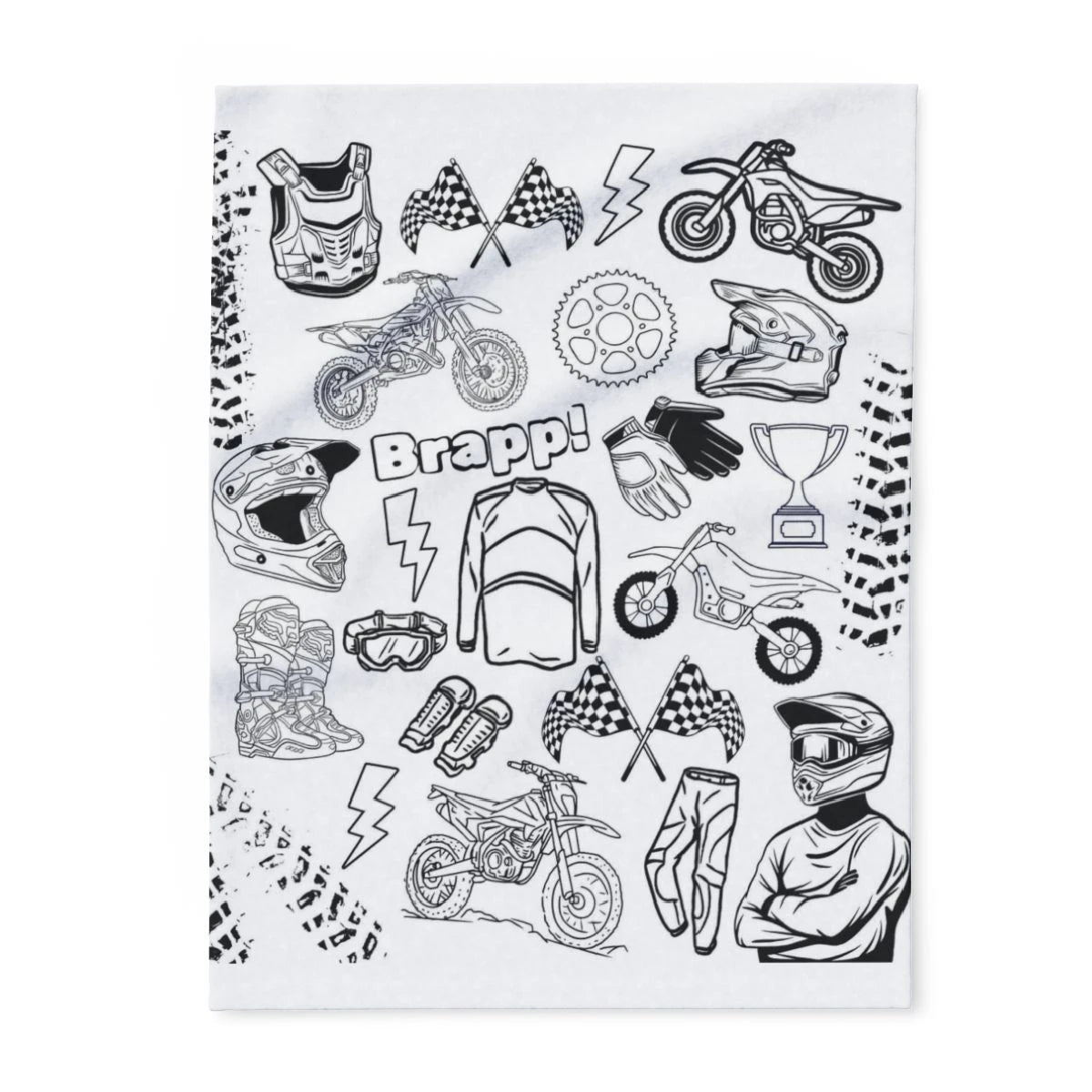Custom Fleece Blanket with Your Design