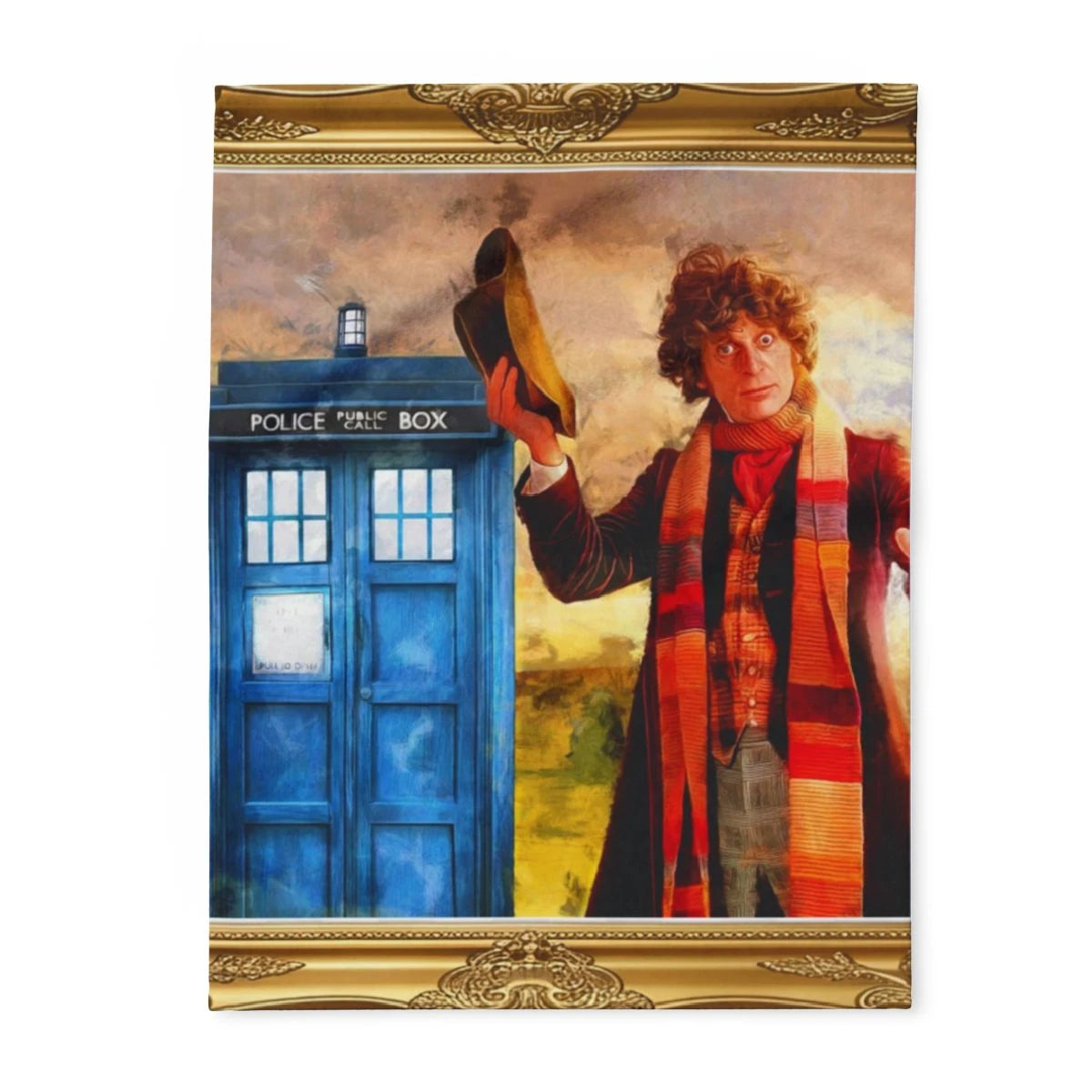 Custom Fleece Blanket with Your Design