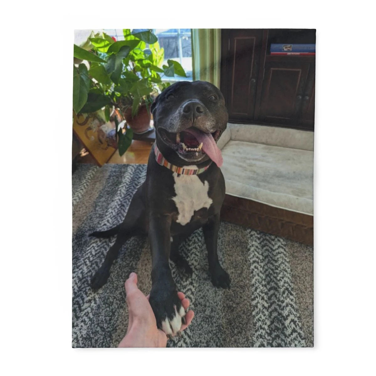 Custom Fleece Blanket with Your Design
