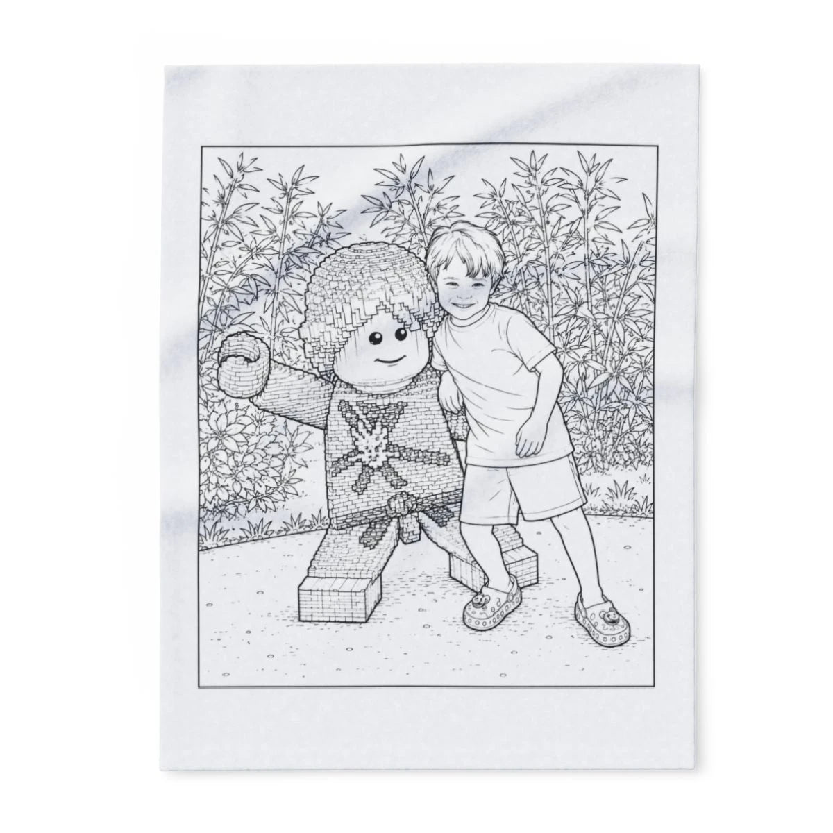 Custom Fleece Blanket with Your Design