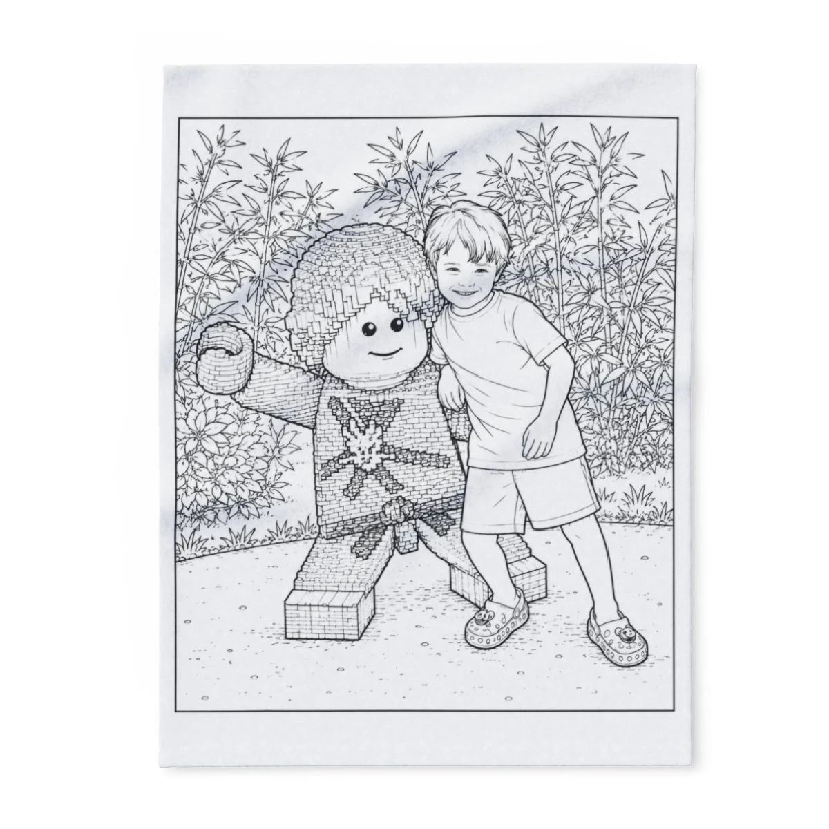 Custom Fleece Blanket with Your Design