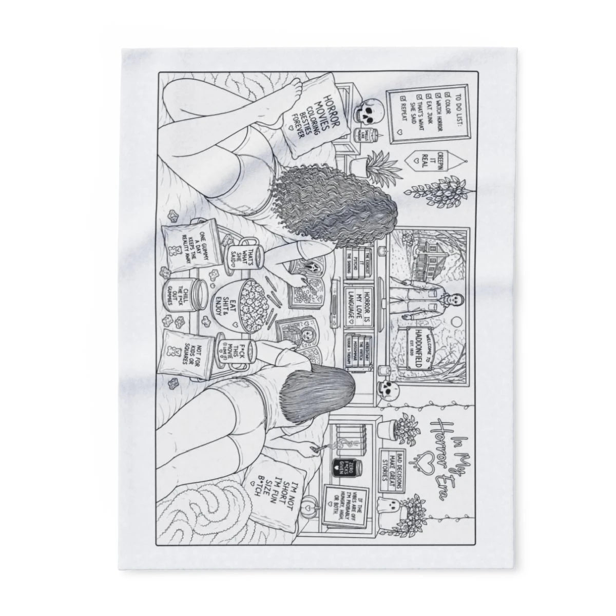 Custom Fleece Blanket with Your Design