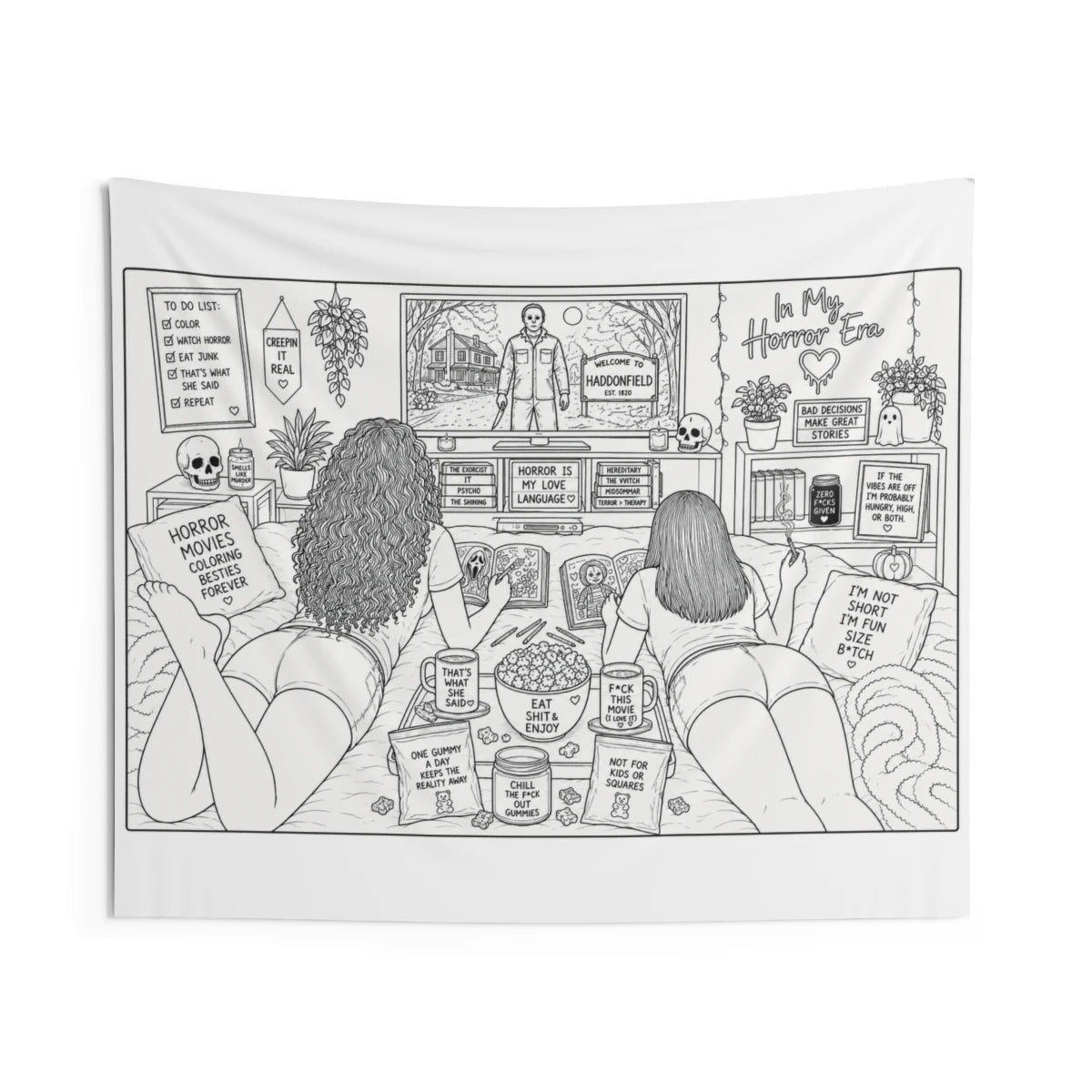 Custom Indoor Wall Tapestry with Your Design