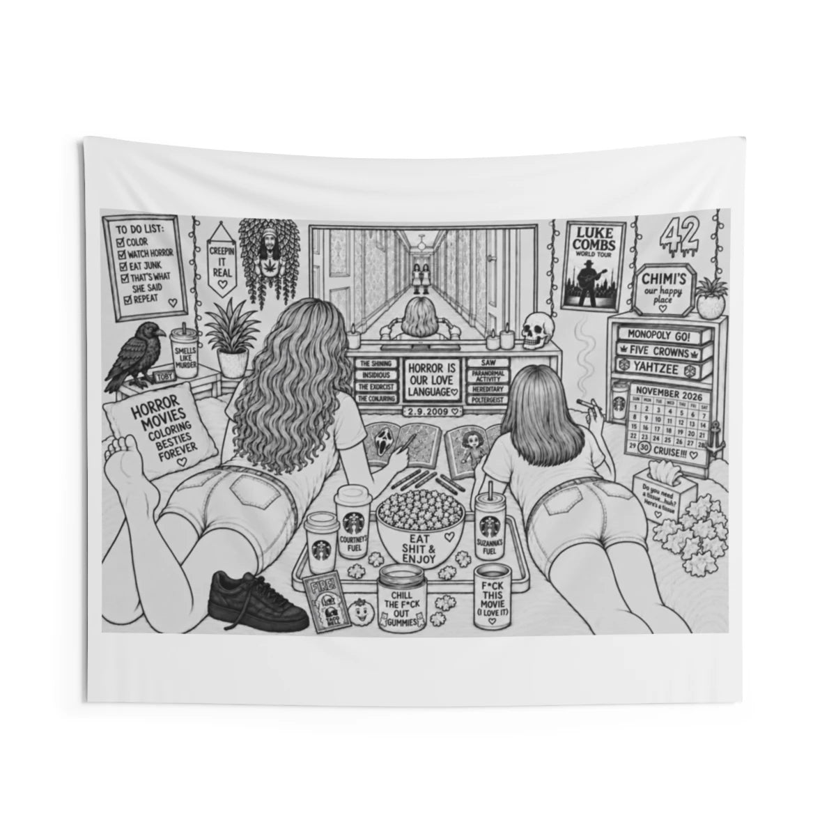 Custom Indoor Wall Tapestry with Your Design