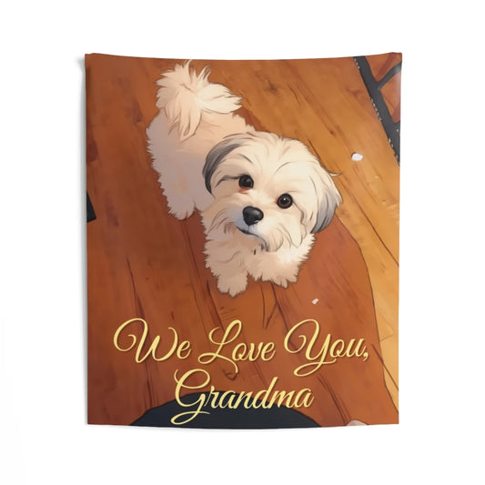 Custom Indoor Wall Tapestry with Your Design