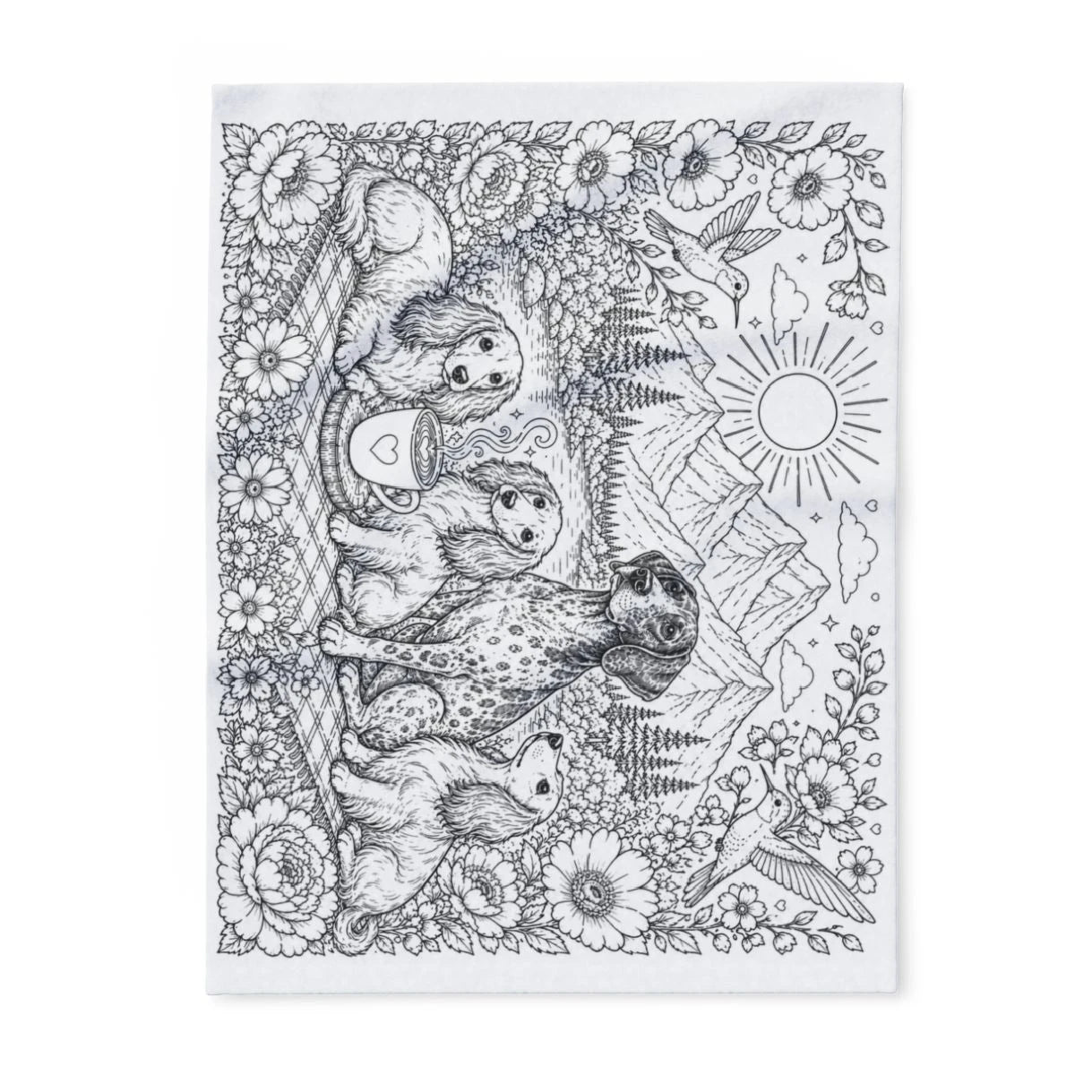 Custom Fleece Blanket with Your Design
