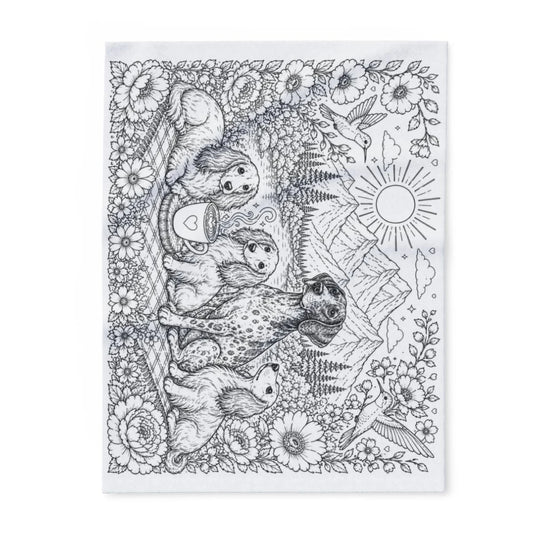 Custom Fleece Blanket with Your Design