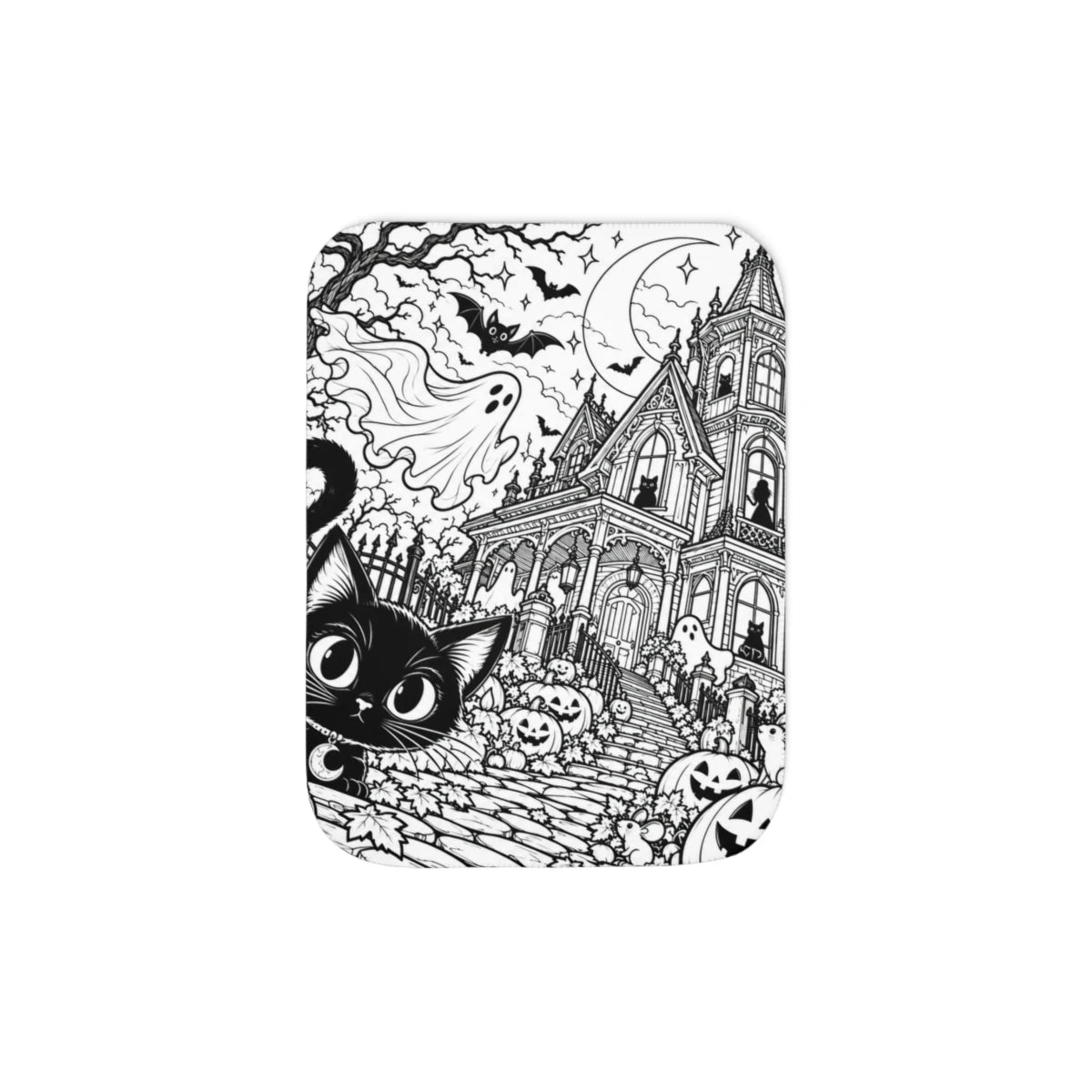 Custom Sherpa Blanket with Your Design