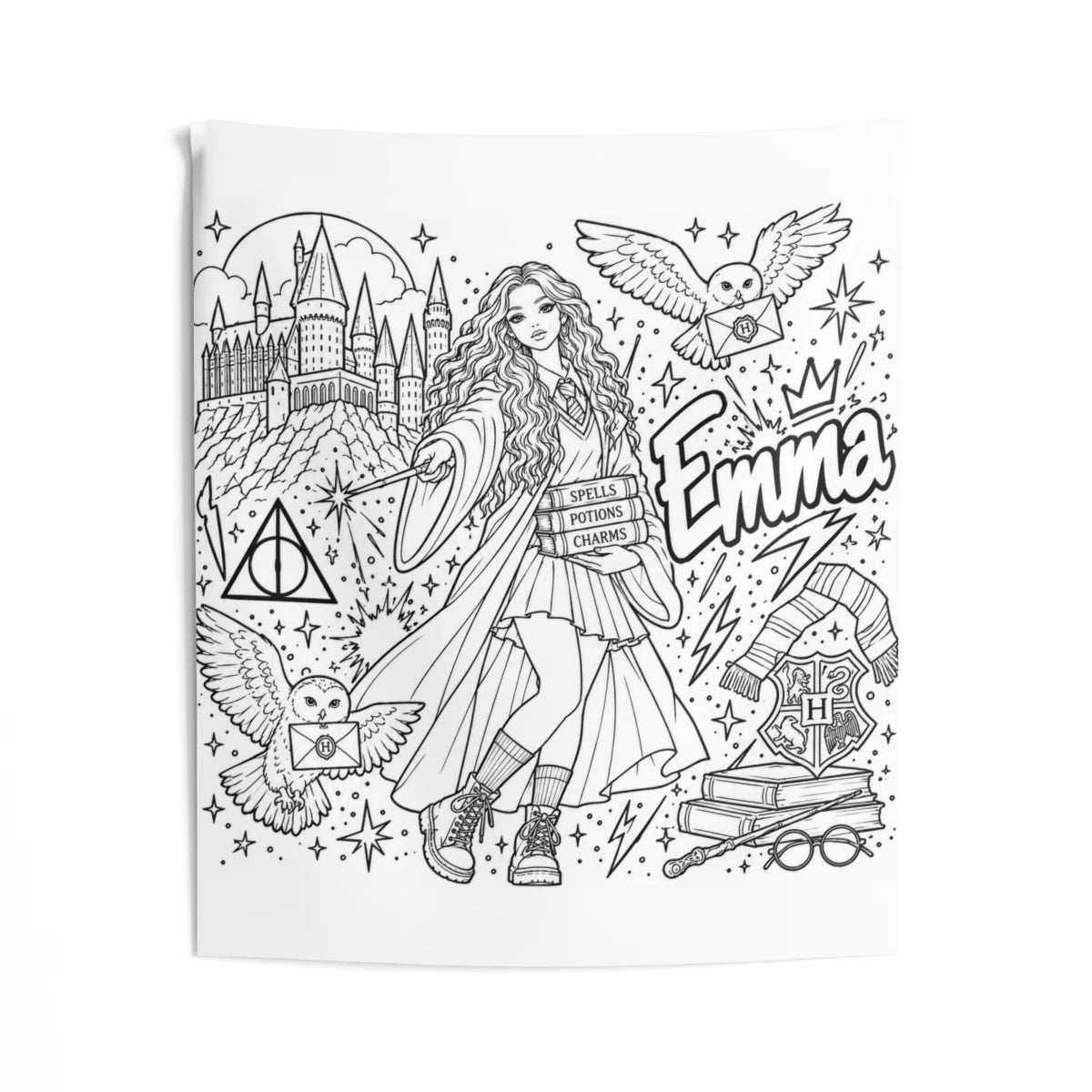 Custom Indoor Wall Tapestry with Your Design