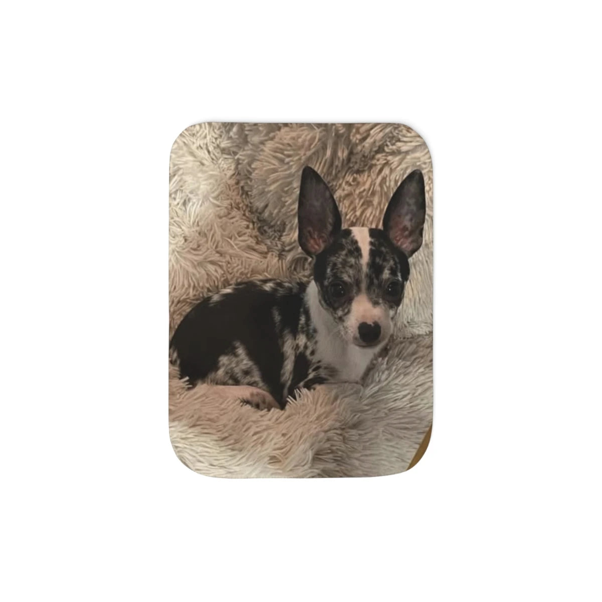Custom Sherpa Blanket with Your Design