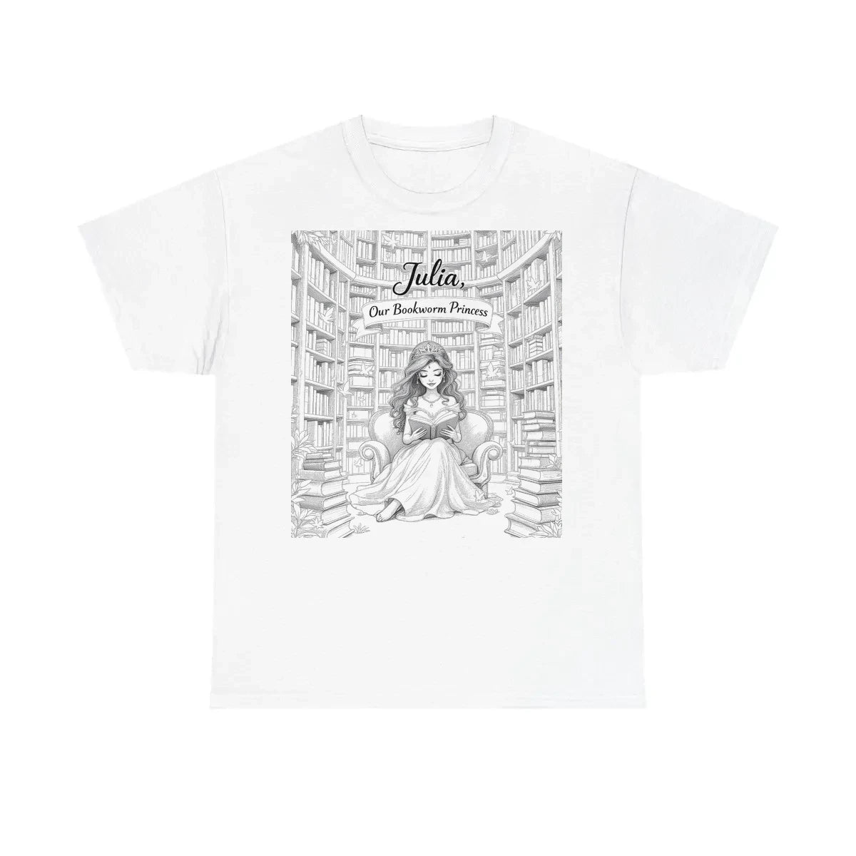 Custom Unisex T-Shirt with Your Design Coloring Page Kit with 10 Fabric Markers