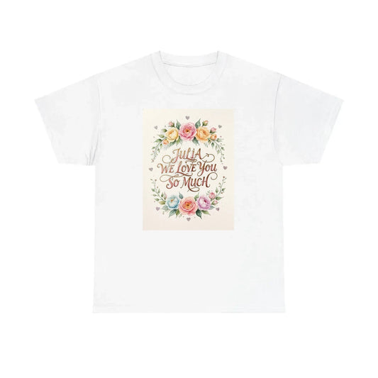 Custom Unisex T-Shirt Colorful Design with Fabric Markers