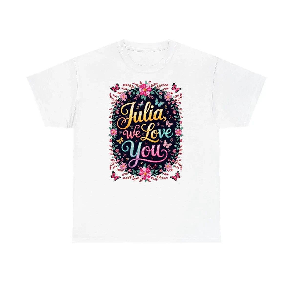 Custom Kids T-Shirt Colorful Design with Fabric Markers