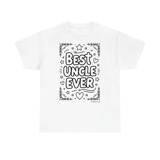 Custom Unisex T-Shirt Coloring Kit with 10 Fabric Markers