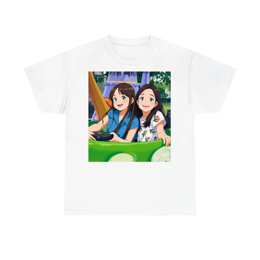 Custom Unisex T-Shirt with Your Design Ghibli-Style