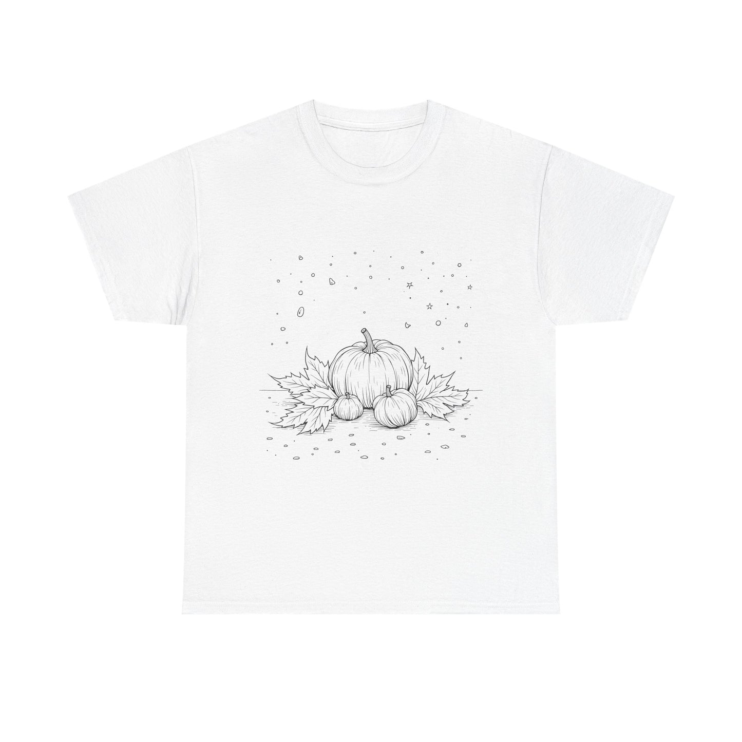 Unisex T-shirt Coloring Kit with 10 Fabric Markers - Pumpkins