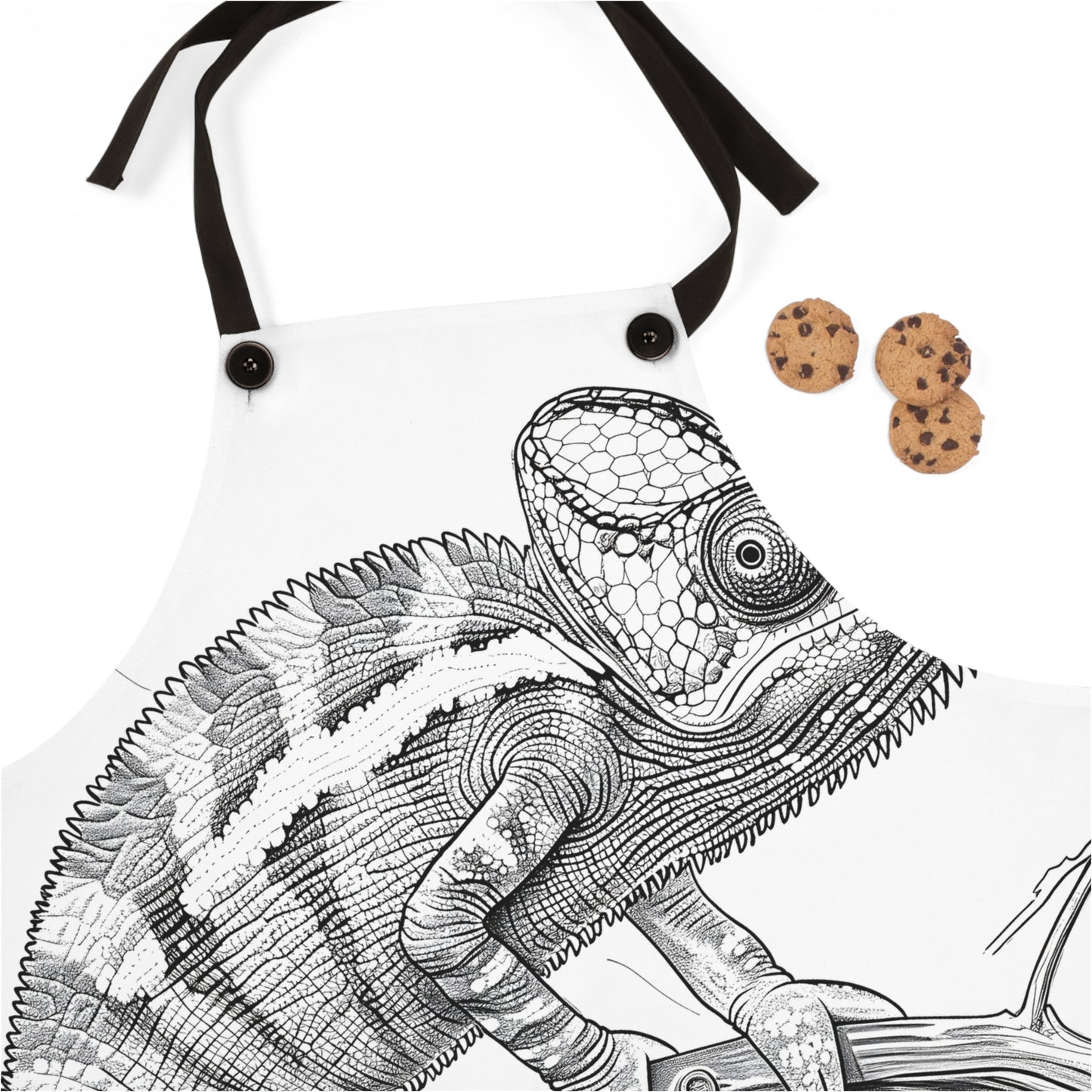 Apron Coloring Kit with 10 Fabric Markers - Chameleon