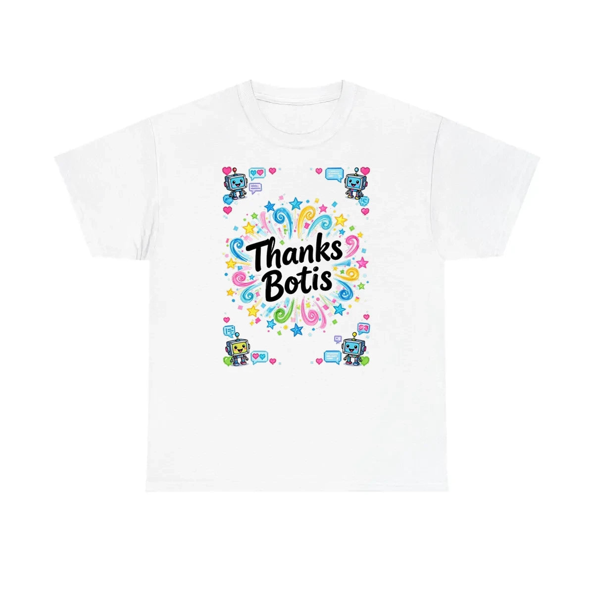 Custom Unisex T-Shirt Colorful Design with Fabric Markers