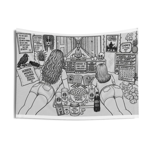 Custom Indoor Wall Tapestry with Your Design
