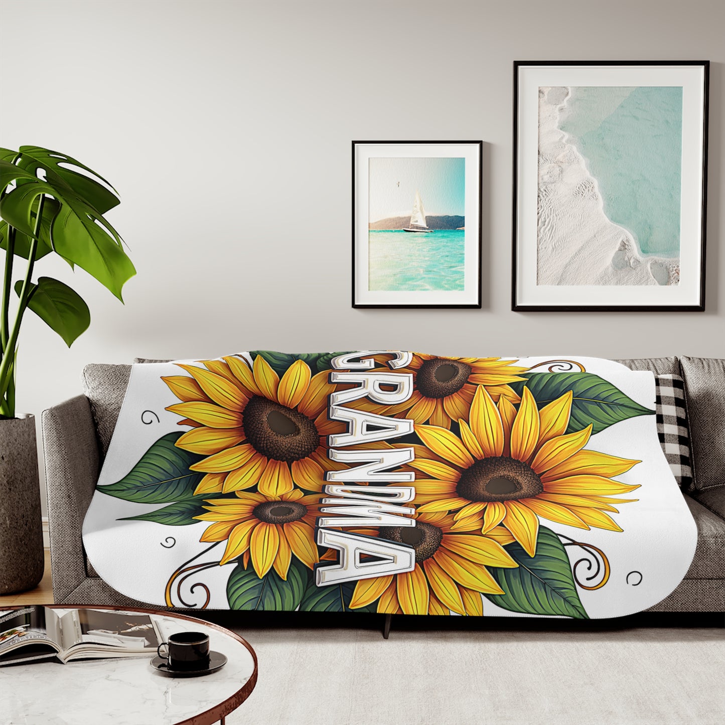 Blanket Colorful Graphic Design - Sunflower