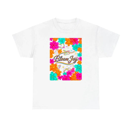 Custom Unisex T-Shirt Colorful Design with Fabric Markers