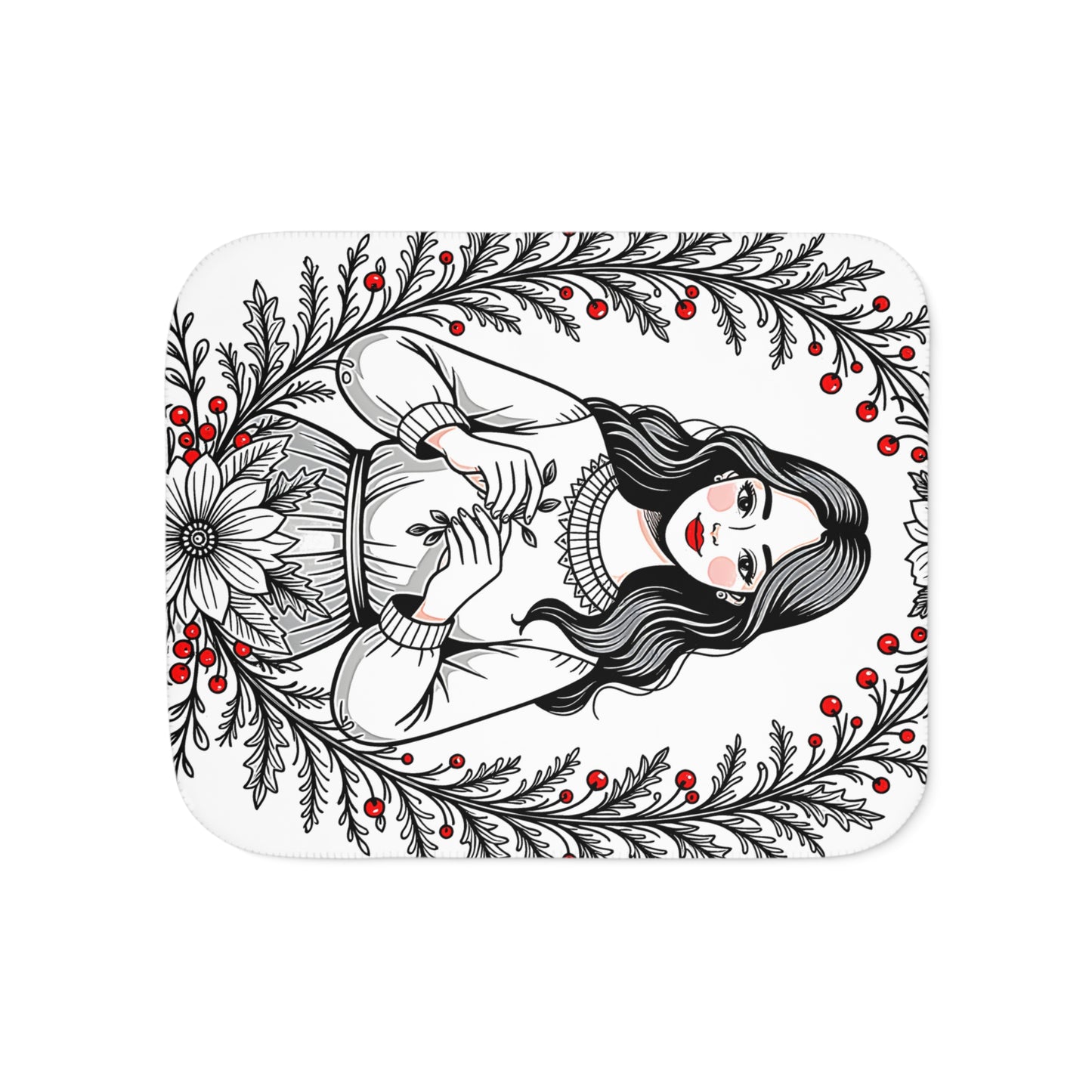 Blanket Colorful Graphic Design - Fall Portrait