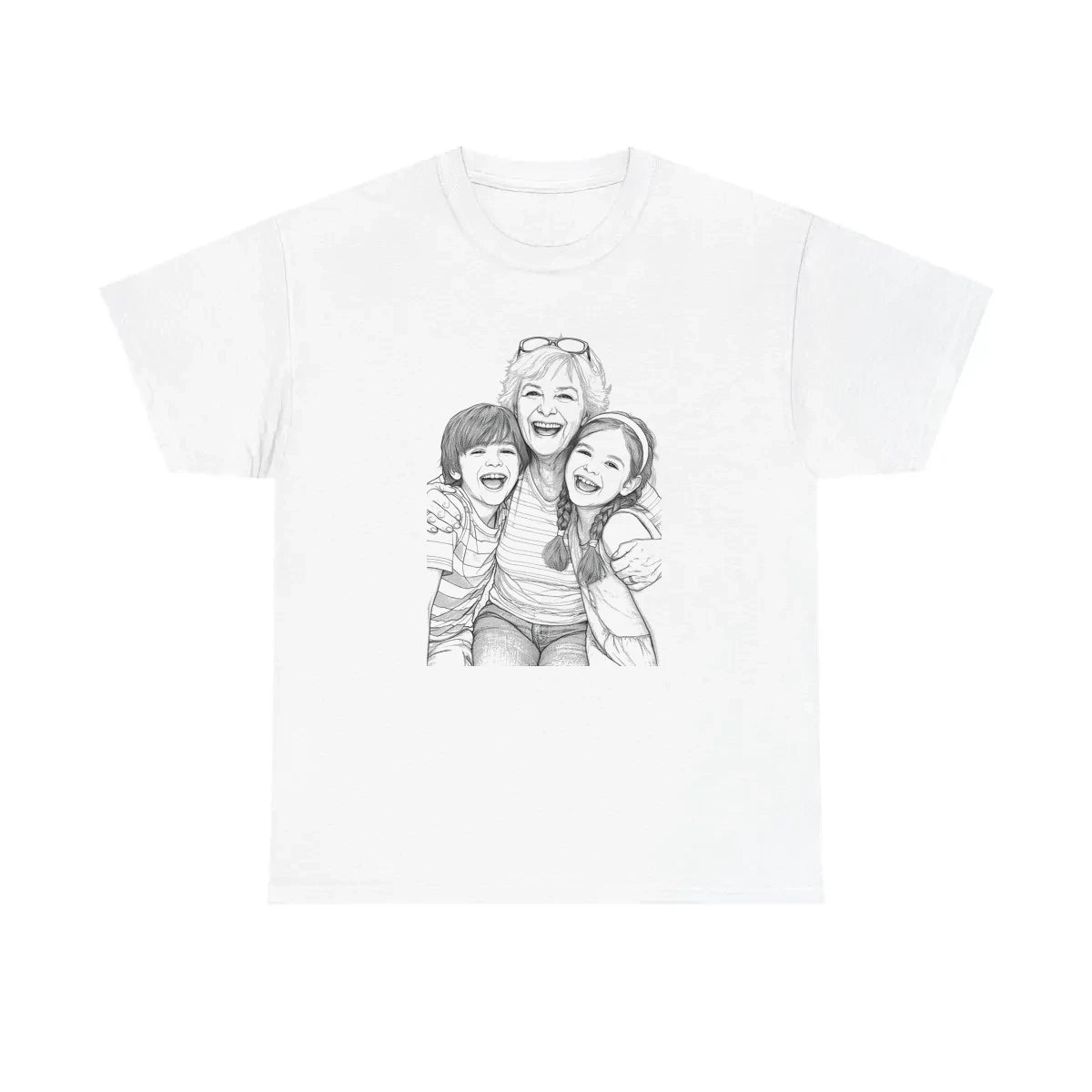 Custom Unisex T-Shirt with Your Design Coloring Page Kit with 10 Fabric Markers