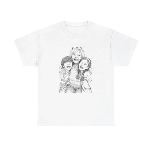 Custom Unisex T-Shirt with Your Design Coloring Page Kit with 10 Fabric Markers