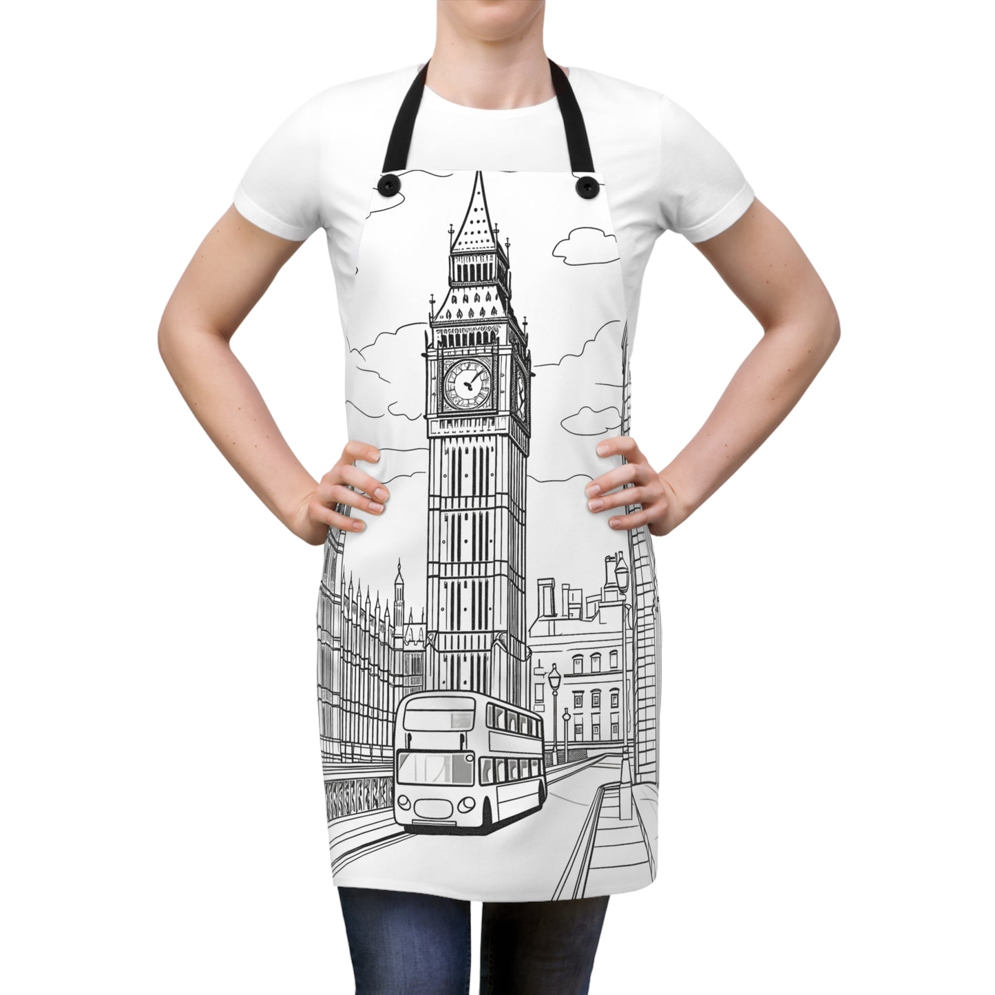 Apron Coloring Kit with 10 Fabric Markers - Landmark