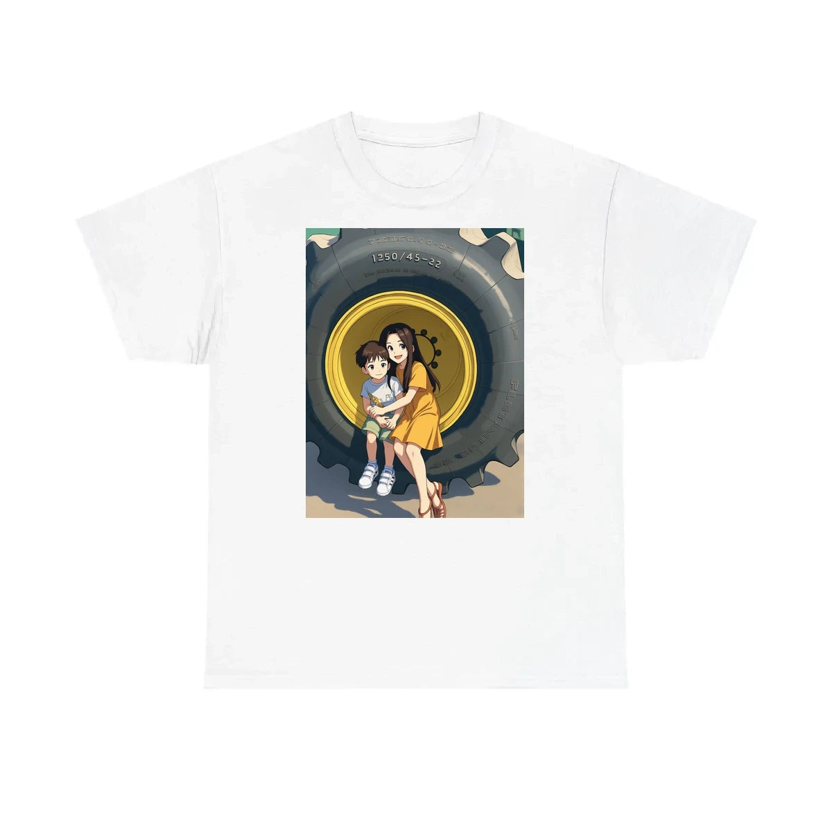 Custom Kids T-Shirt with Your Design Ghibli-Style