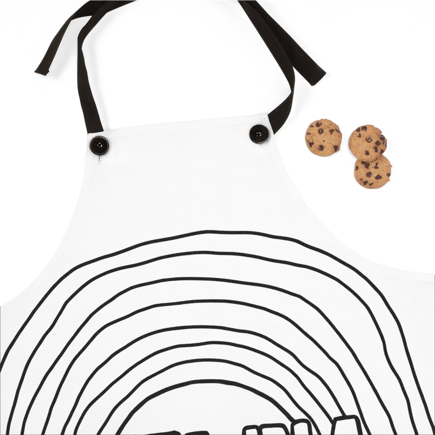 Apron Coloring Kit with 10 Fabric Markers - Cloud Rainbow