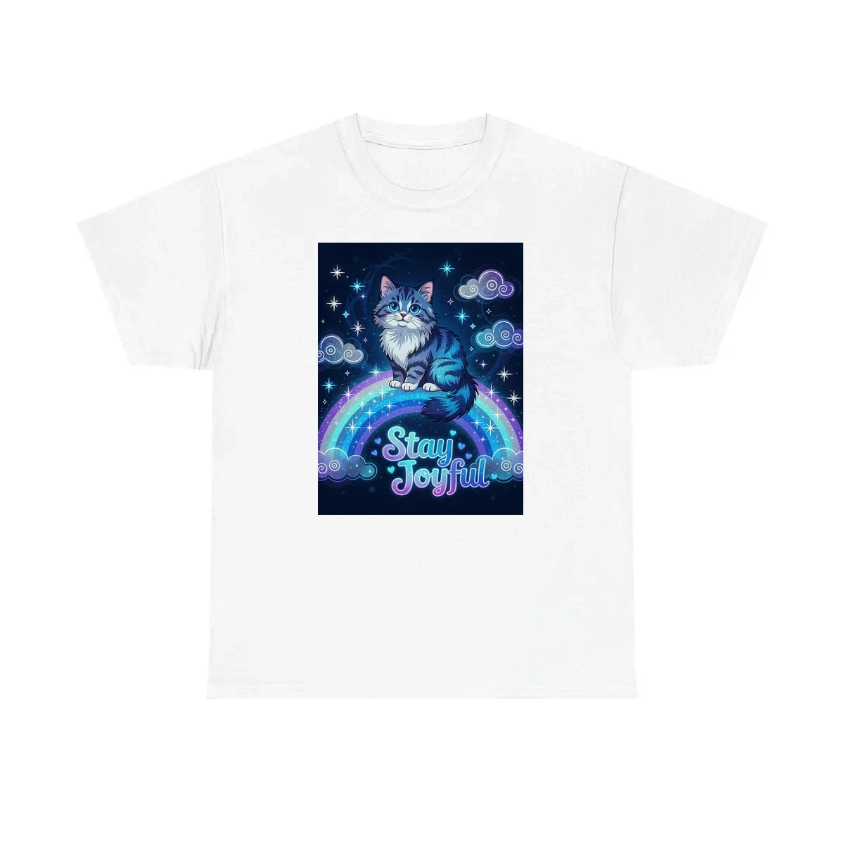 Custom Unisex T-Shirt Colorful Design with Fabric Markers