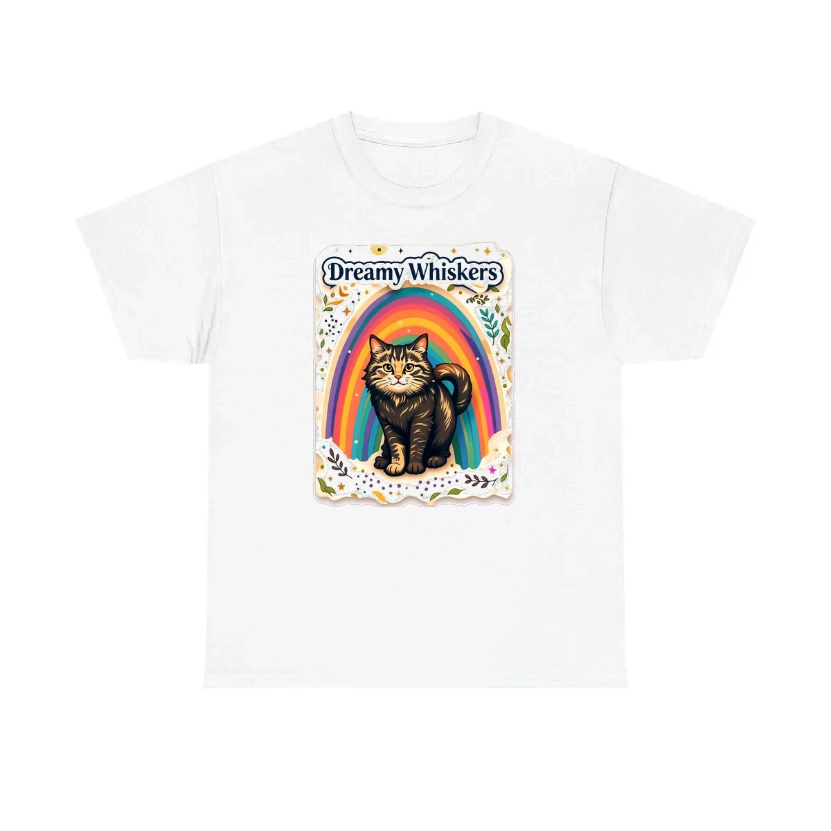 Custom Unisex T-Shirt Colorful Design with Fabric Markers