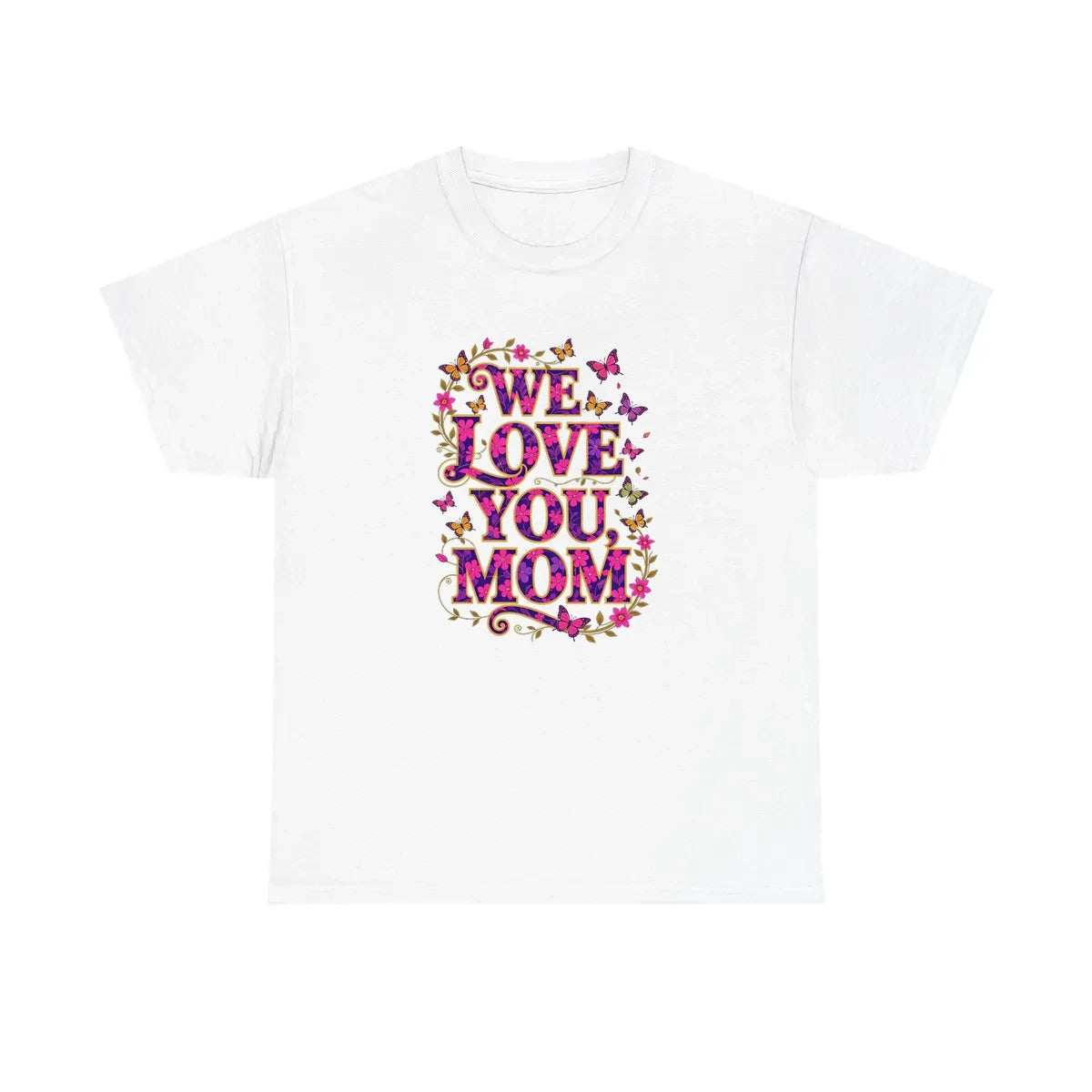 Custom Unisex T-Shirt Colorful Design with Fabric Markers
