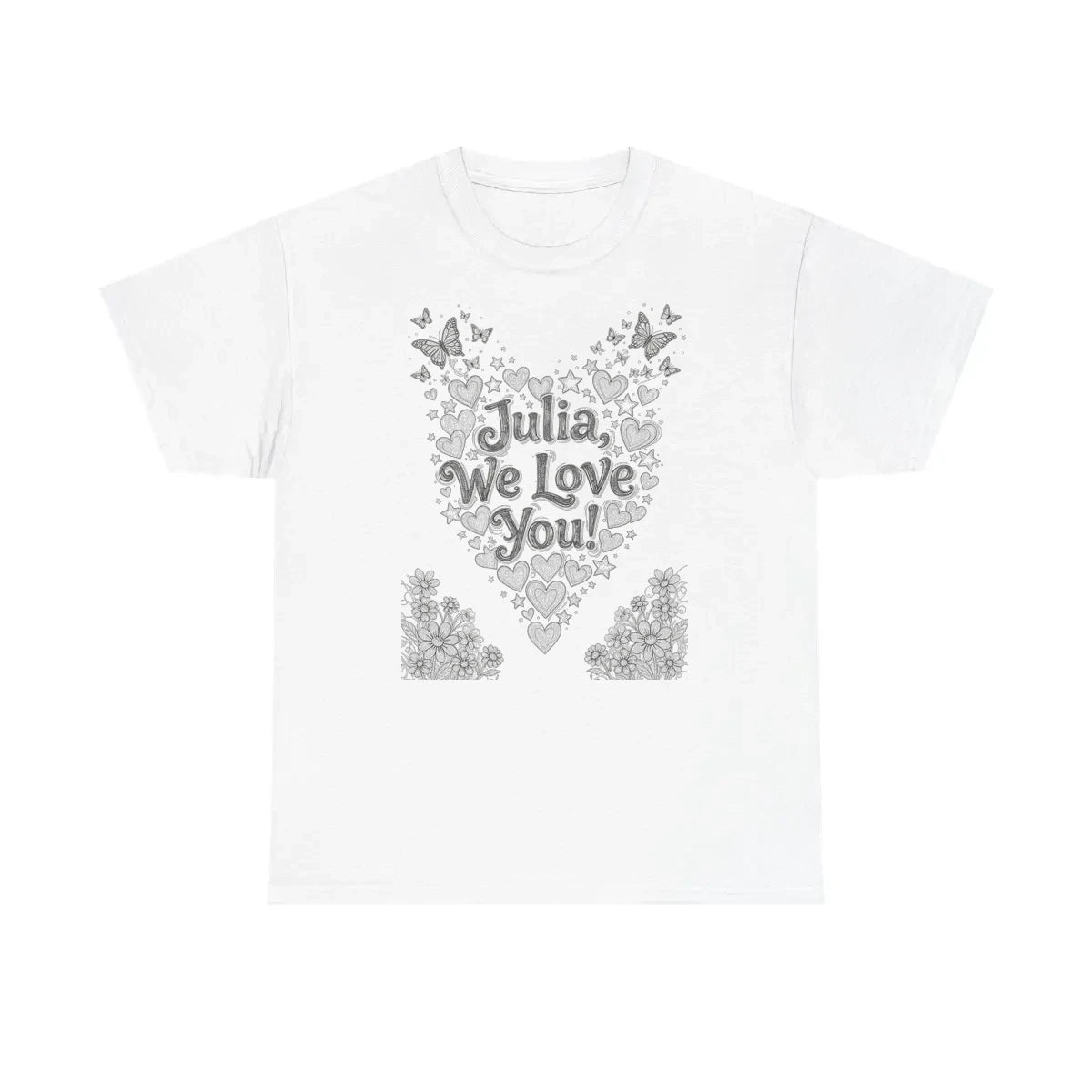 Custom Kids T-Shirt Colorful Design with Fabric Markers