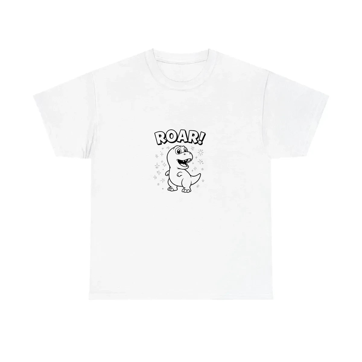 Custom Kids T-Shirt with Your Design Coloring Page Kit with 10 Fabric Markers