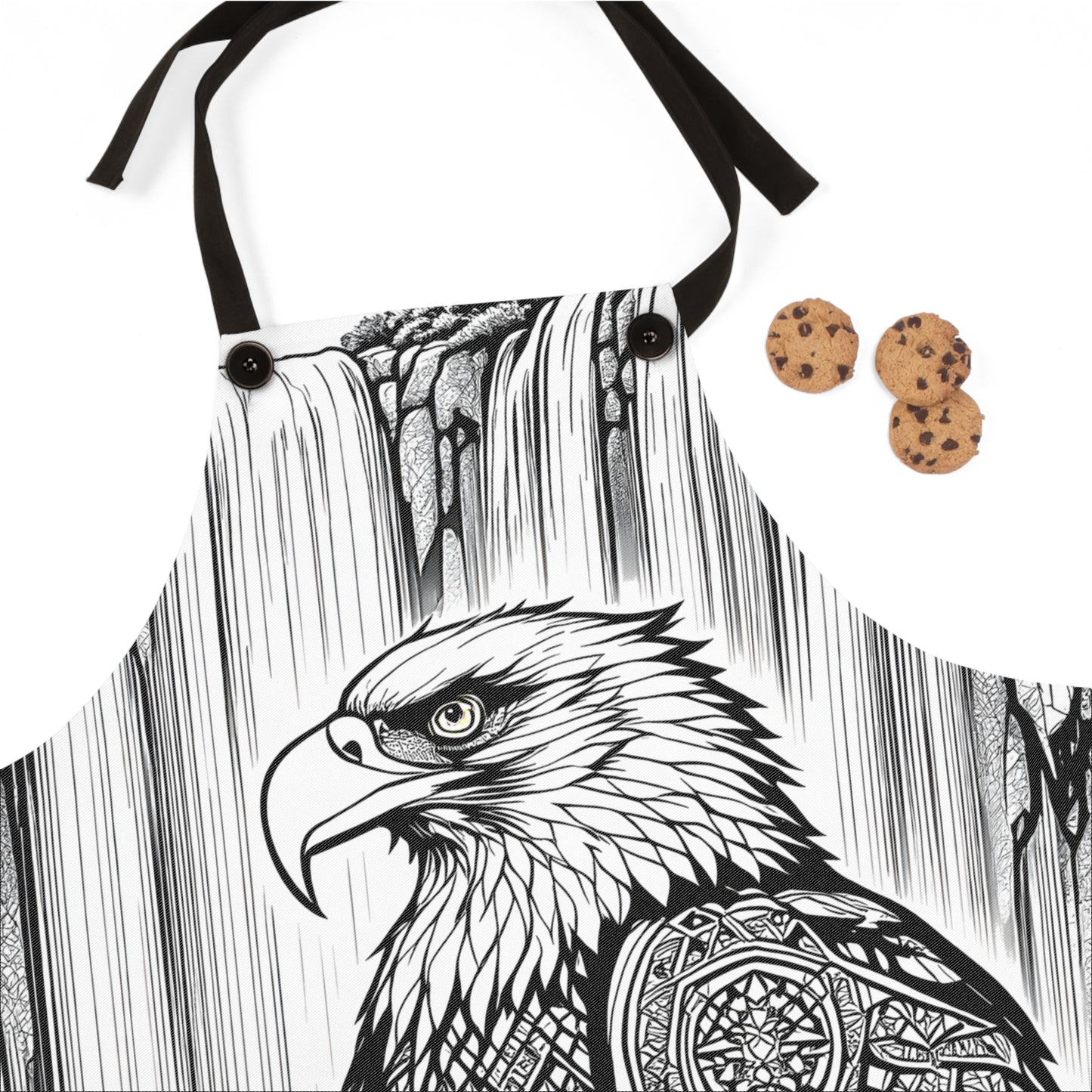Apron Coloring Kit with 10 Fabric Markers - Eagle