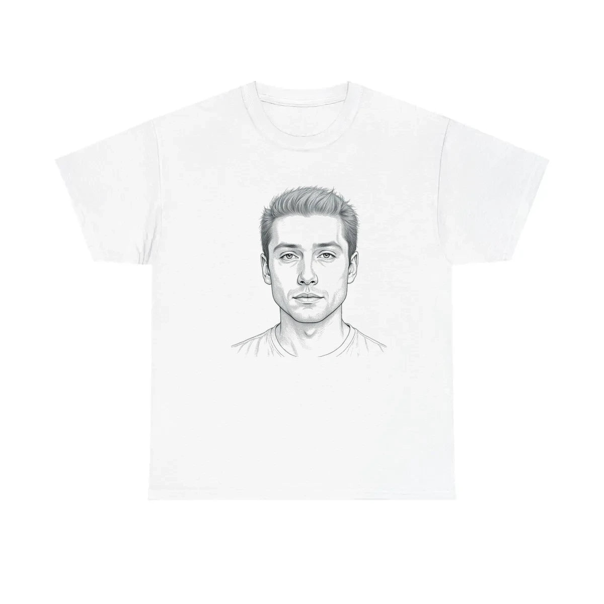 Custom Unisex T-Shirt with Your Design Coloring Page Kit with 10 Fabric Markers