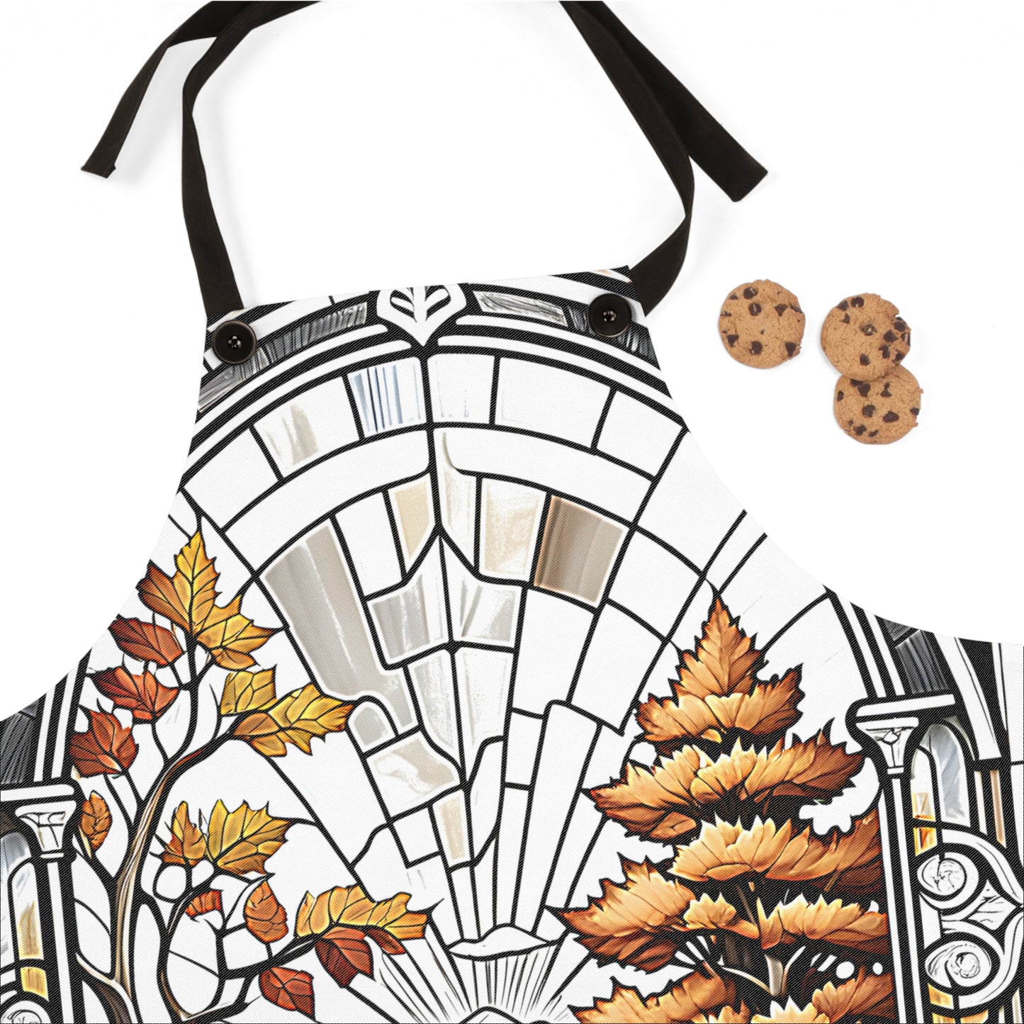 Apron Colorful Graphic Design - Autumn Landscape