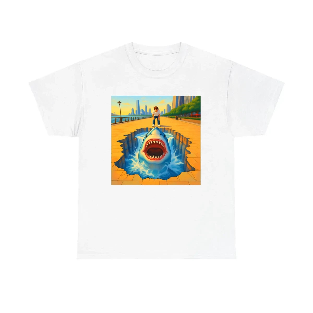 Custom Unisex T-Shirt with Your Design Ghibli-Style