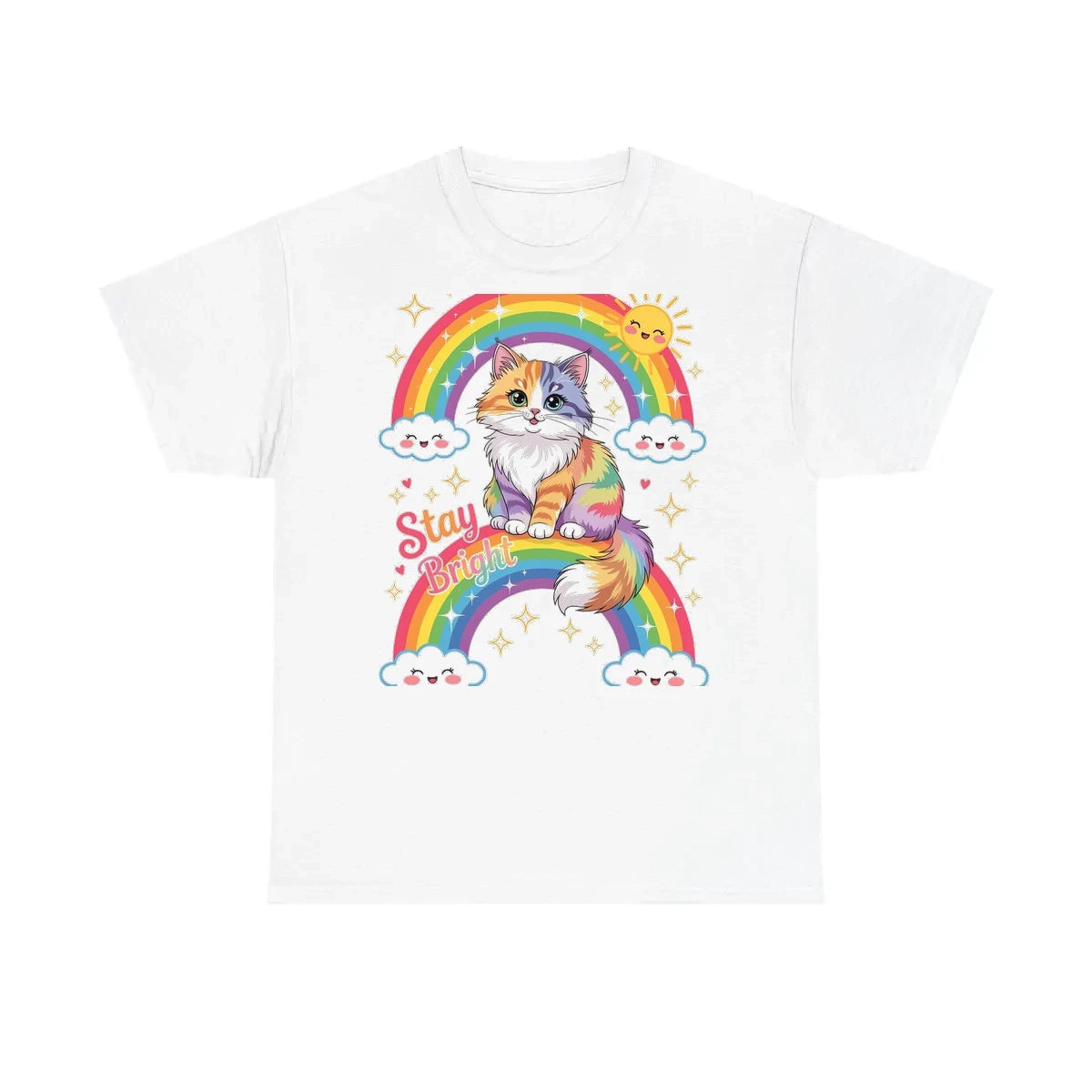 Custom Unisex T-Shirt Colorful Design with Fabric Markers