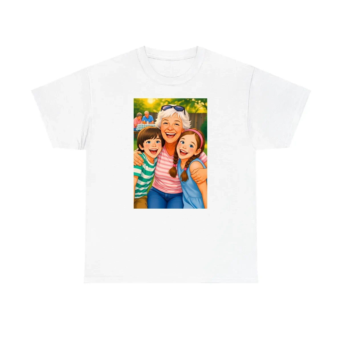 Custom Unisex T-Shirt with Your Design Ghibli-Style
