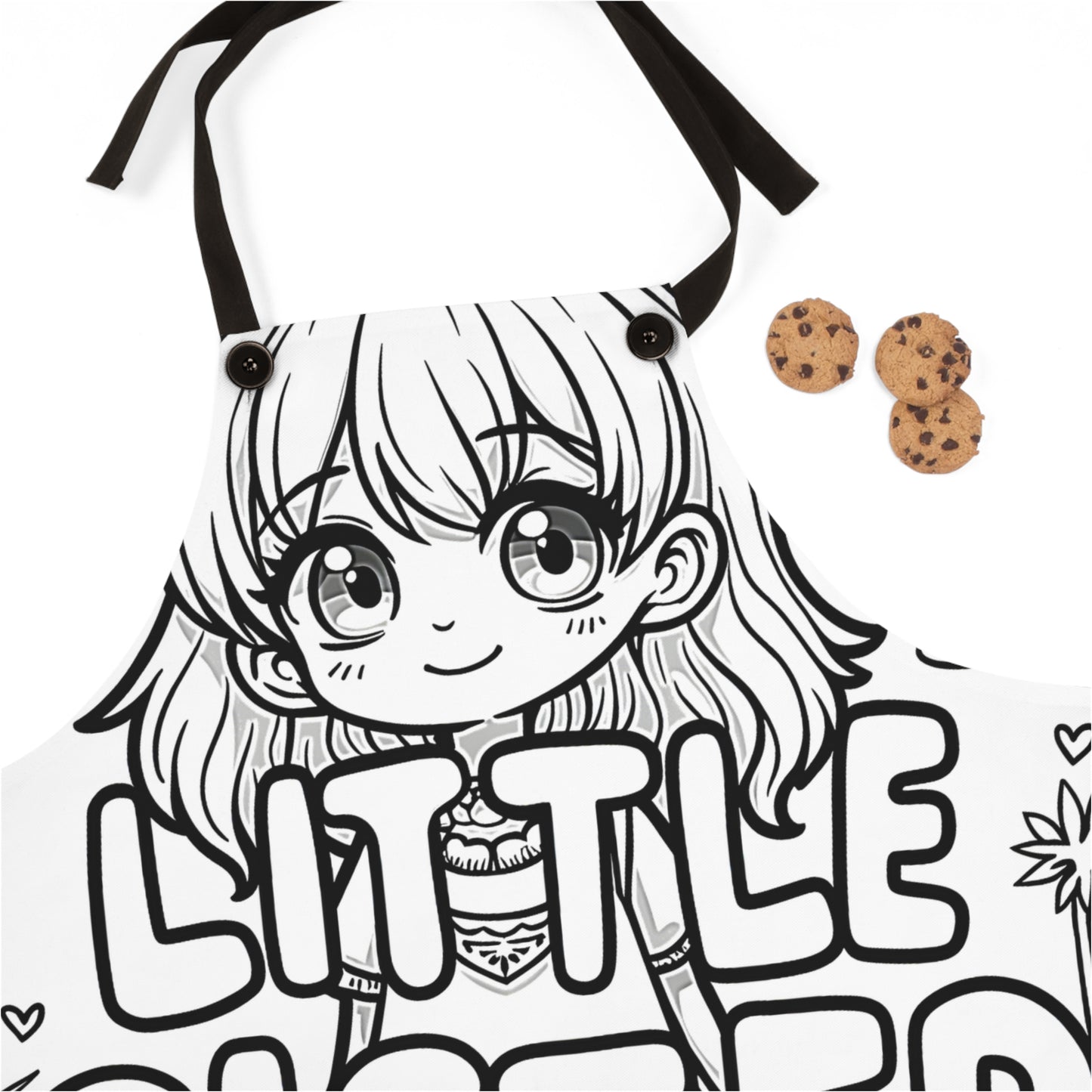Apron Coloring Kit with 10 Fabric Markers - Sister