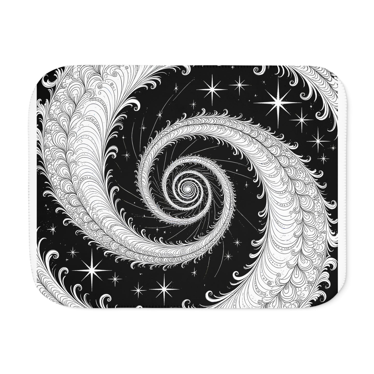 Blanket Coloring Kit with 10 Fabric Markers - Spiral Design