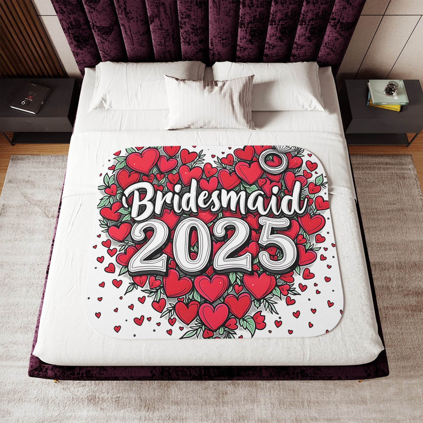 Blanket Colorful Graphic Design - Bridesmaid