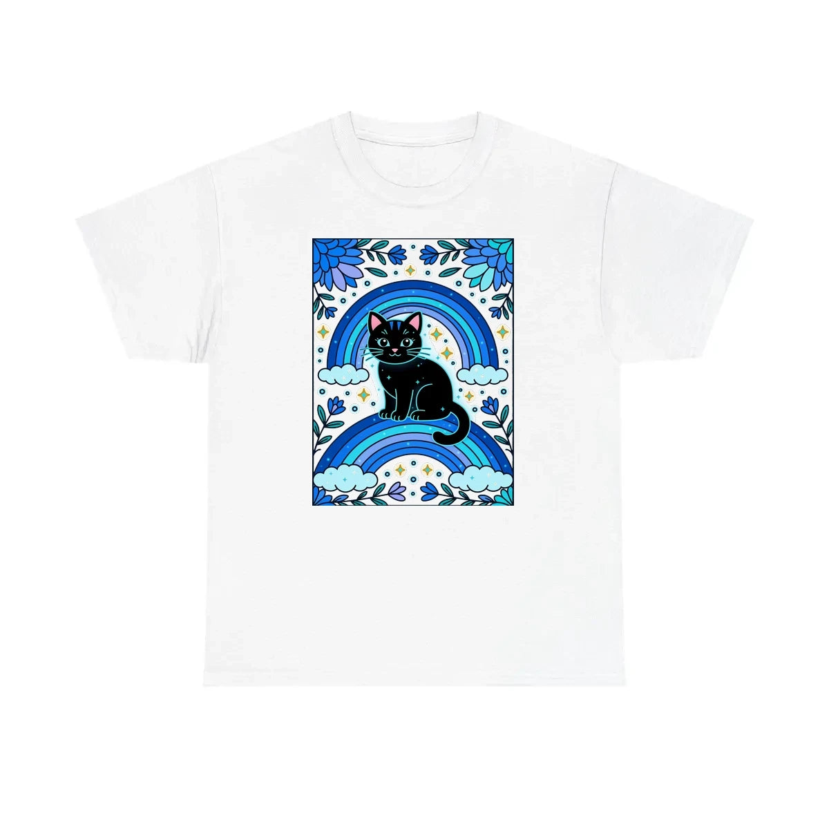 Custom Unisex T-Shirt Colorful Design with Fabric Markers