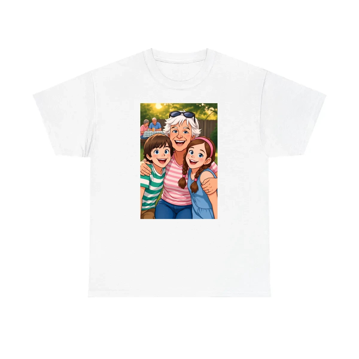 Custom Unisex T-Shirt with Your Design Ghibli-Style